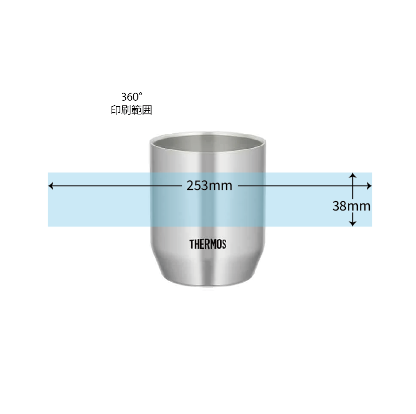 JDH-360C 真空断熱カップ 360ml