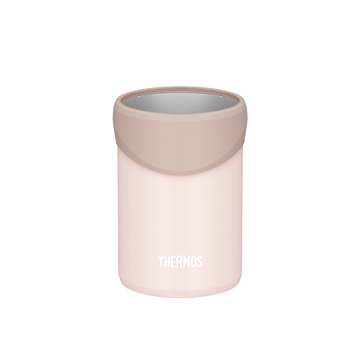THERMOS 保冷缶ホルダー JDU-351 ベージュピンク